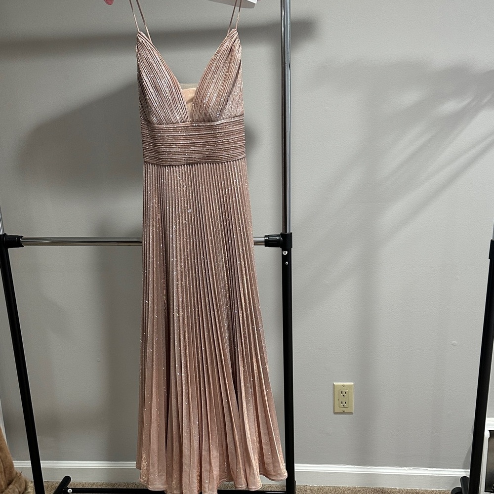 Glamorous Blush Maxi Dress